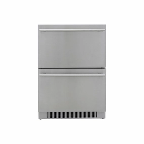 Blaze 5.1 Cu. Ft. Outdoor Double Drawer Refrigerator  BLZ-SSRF-DBDR51 outdoor beverage cooler with wheels