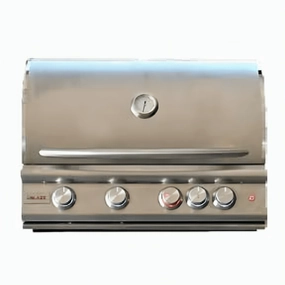 Blaze LTE3 Marine Grade 32-inch 4-Burner Built-In Gas Grill with Lighting BLZ-4LTE3MG compact BBQ grill for small spaces