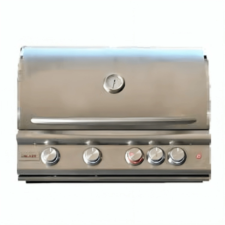 Blaze LTE3 Marine Grade 32-inch 4-Burner Built-In Gas Grill with Lighting BLZ-4LTE3MG compact BBQ grill for small spaces