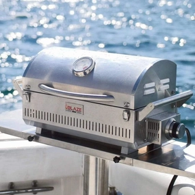 Blaze Professional Marine Grade Portable Gas Grill BLZ-1PRO-PRTMG compact BBQ grill for small spaces