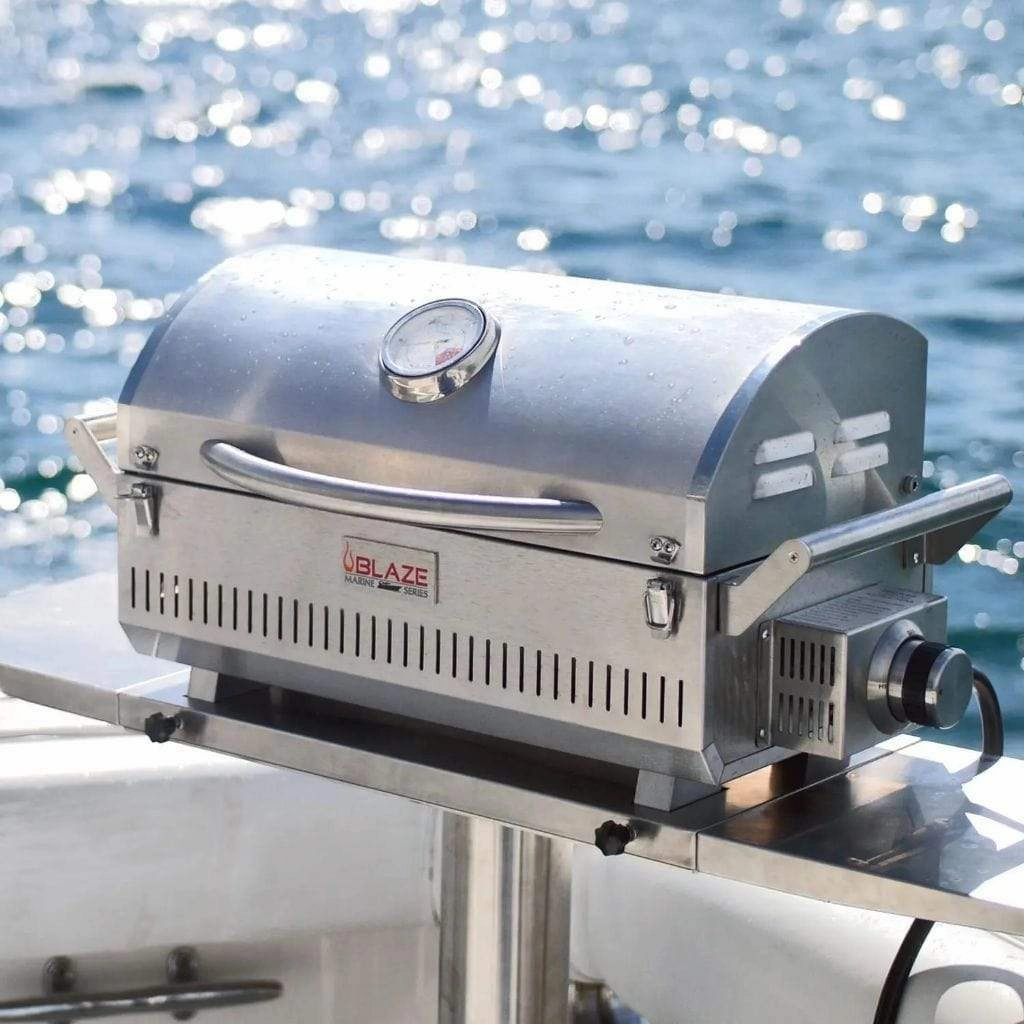 Blaze Professional Marine Grade Portable Gas Grill BLZ-1PRO-PRTMG compact BBQ grill for small spaces