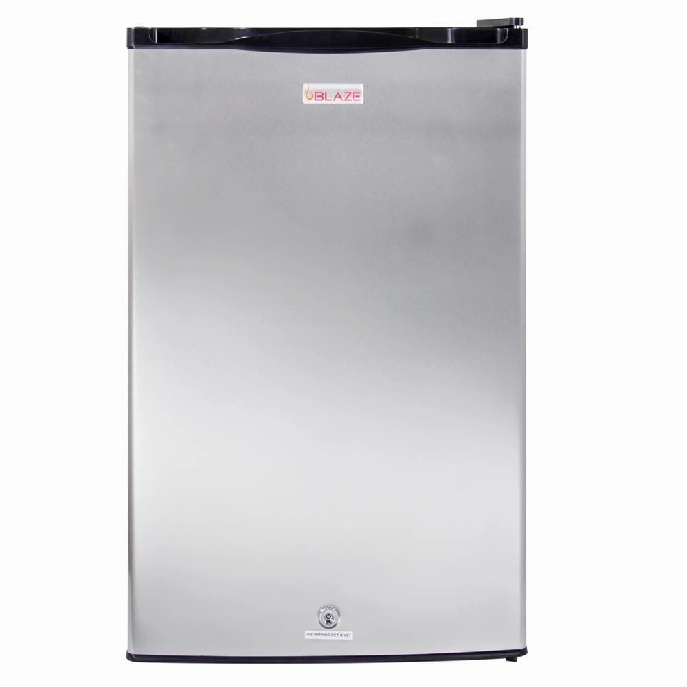 Blaze Stainless Front Refrigerator 4.5 cu. ft. BLZ-SSRF130 outdoor beverage cooler with wheels
