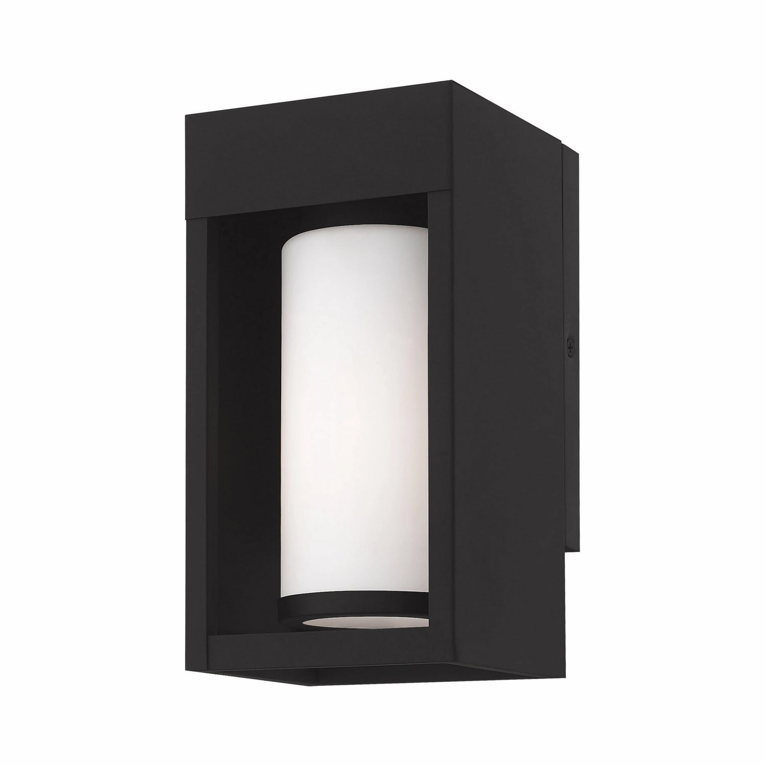 Bleecker One Light Outdoor Wall Lantern BlackOutdoor wall sconces with motion sensor