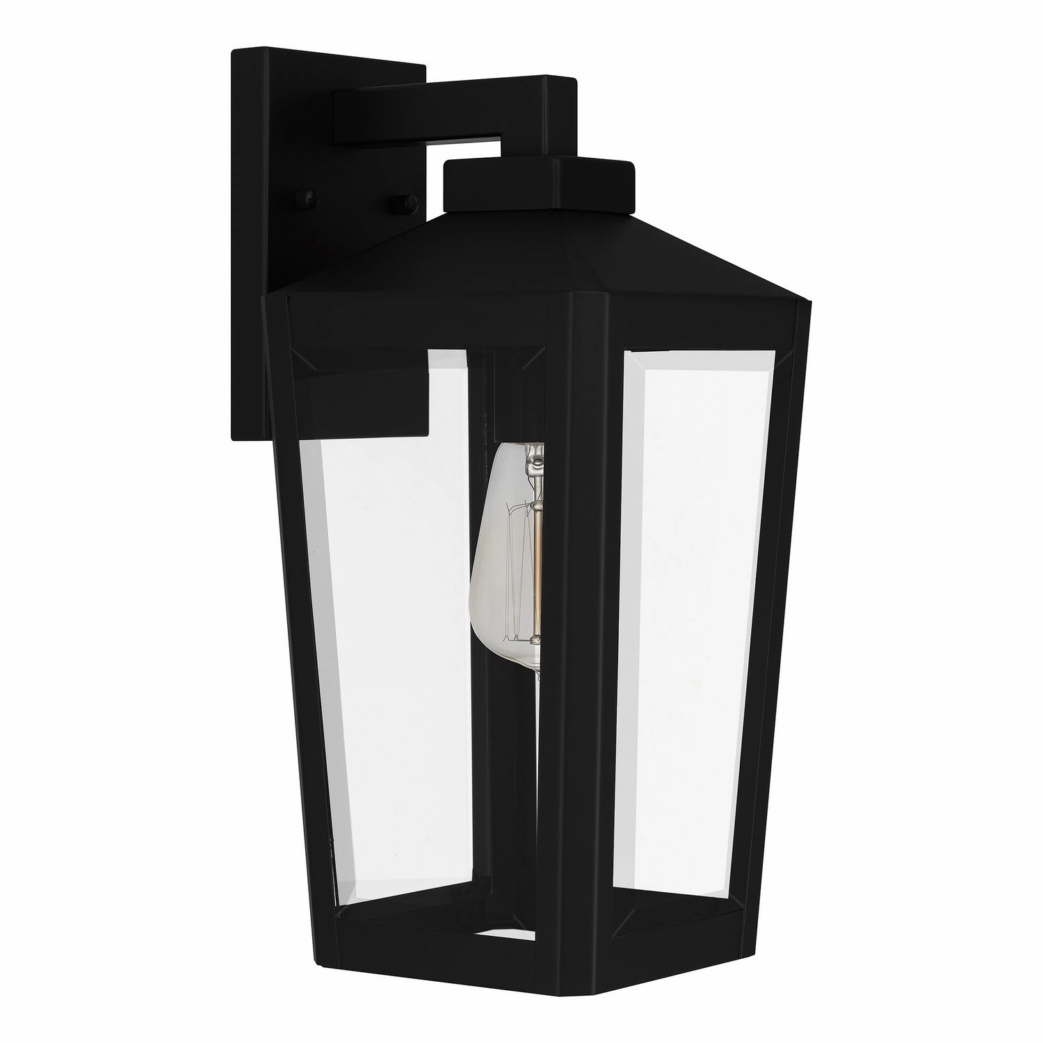 Blomfield One Light Outdoor Wall Mount Matte Black