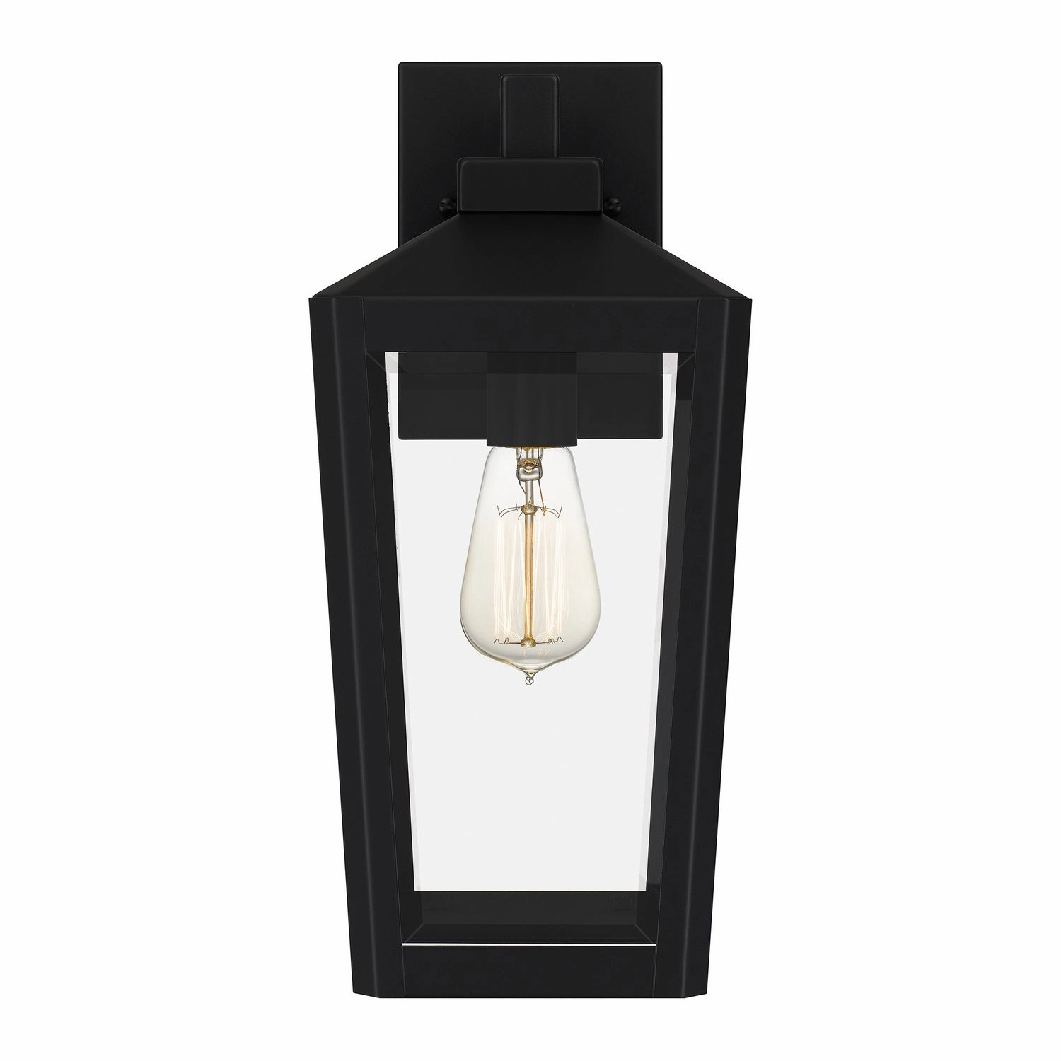 Blomfield One Light Outdoor Wall Mount Matte Black