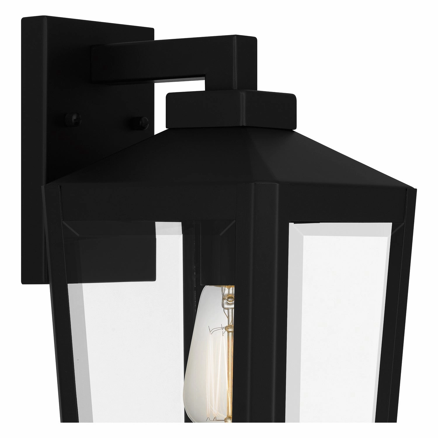 Blomfield One Light Outdoor Wall Mount Matte Black