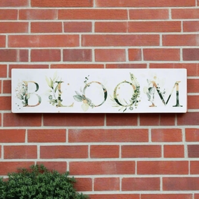 Bloom Wall Plaqueoutdoor garden decorative ornaments