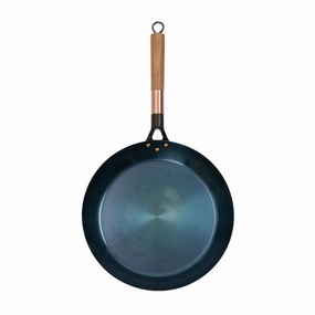 Blue Carbon Steel Skillet modern outdoor garden furniture collection