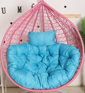 Blue Cushion for Single Seater Hanging Egg Chairthick cushion for outdoor egg chair