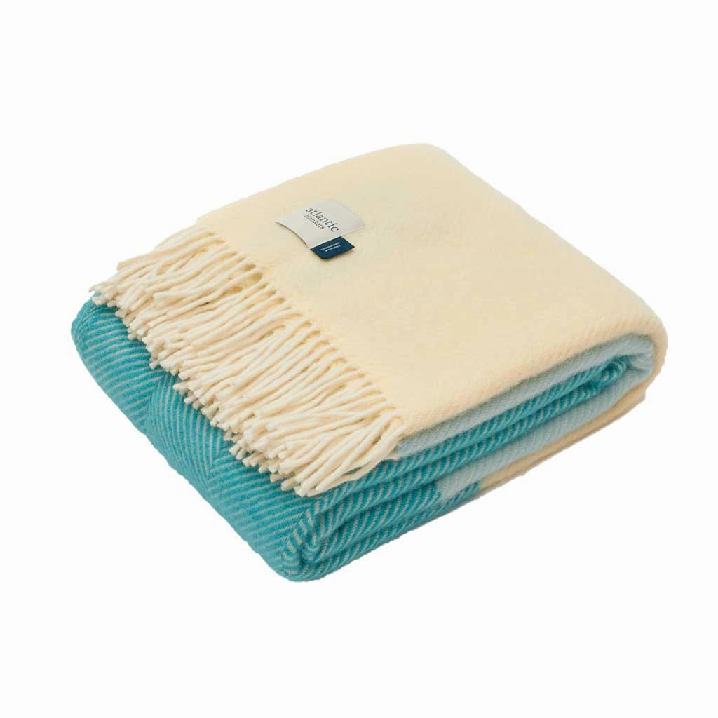Blue Noon Wool Blanket durable outdoor garden light fixtures
