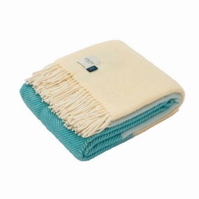 Blue Noon Wool Blanket durable outdoor garden light fixtures