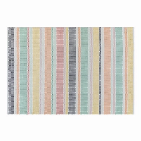 Boardwalk - Pastel Multicoloured Rugwaterproof outdoor patio rug