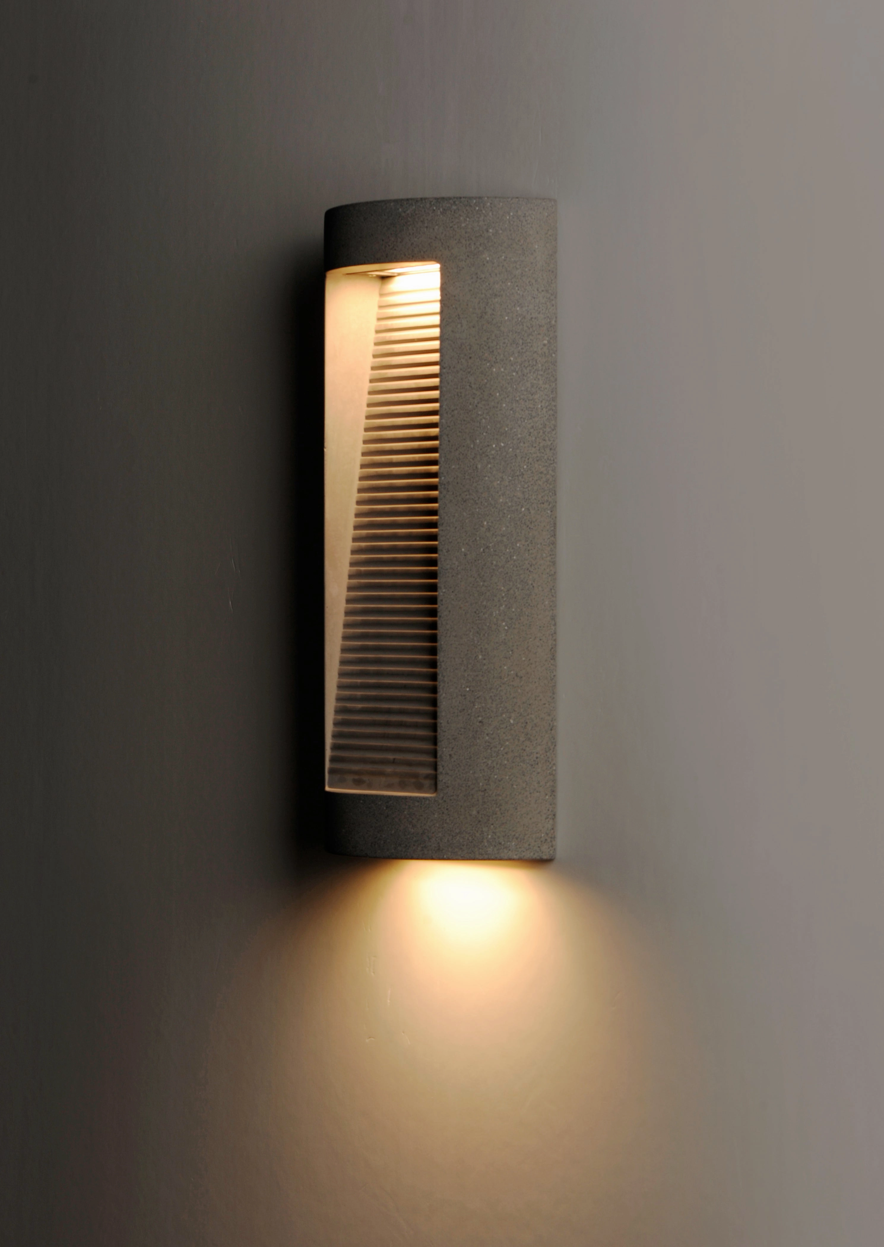 Boardwalk LED Wall Sconce Greystone