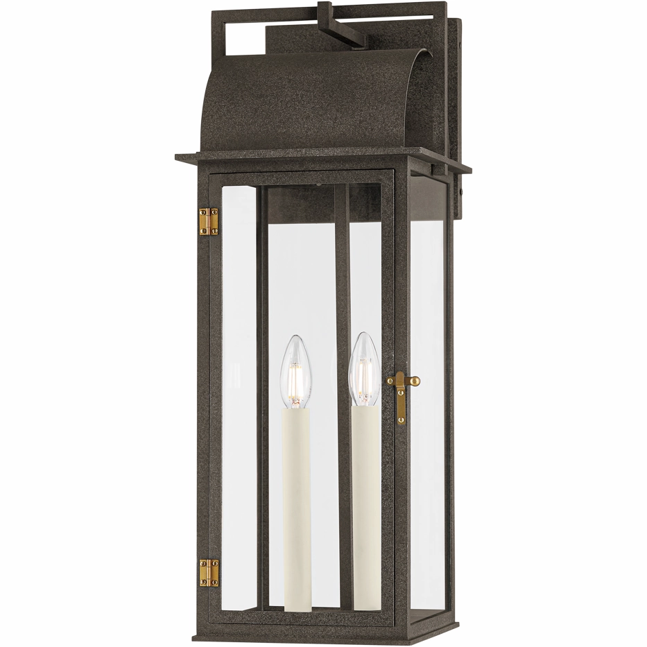 Bohen 2-Light Exterior Wall SconceWeatherproof outdoor lighting