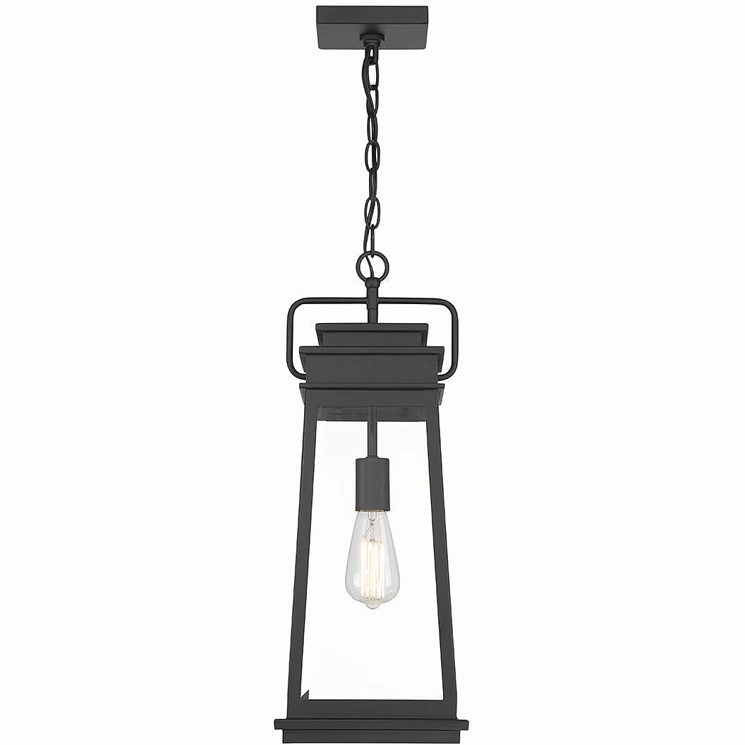 Boone 1-Light Outdoor Hanging LanternWeatherproof outdoor lighting