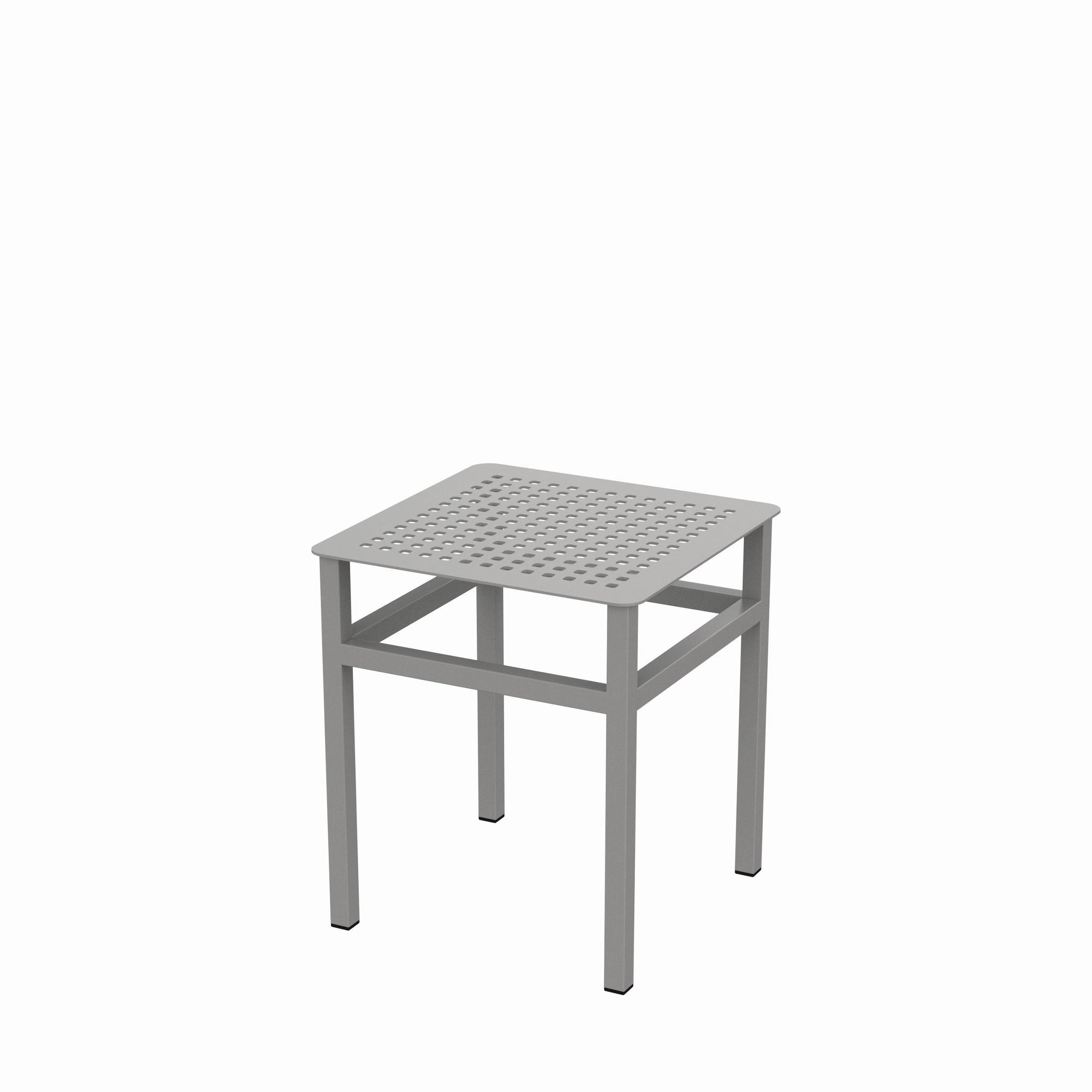 Boulevard 16" Square Tea Tableoutdoor coffee table for patio or lounge