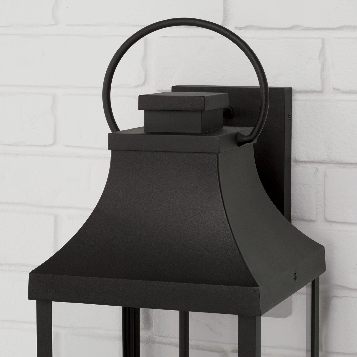 Bradford Four Light Outdoor Wall Lantern Black
