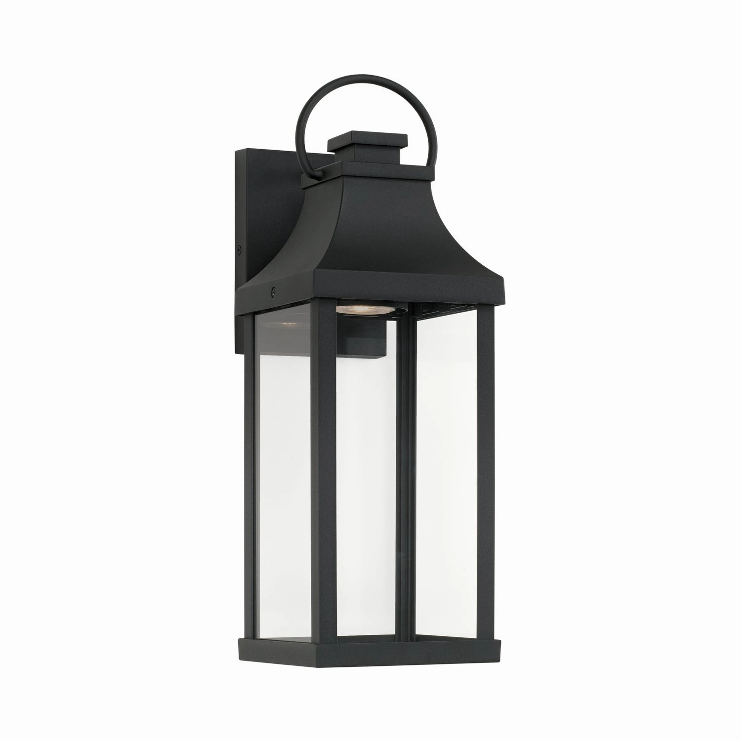 Bradford One Light Outdoor Wall Lantern BlackOutdoor wall sconces with motion sensor