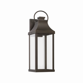 Bradford One Light Outdoor Wall Lantern Oiled BronzeOutdoor wall sconces with motion sensor