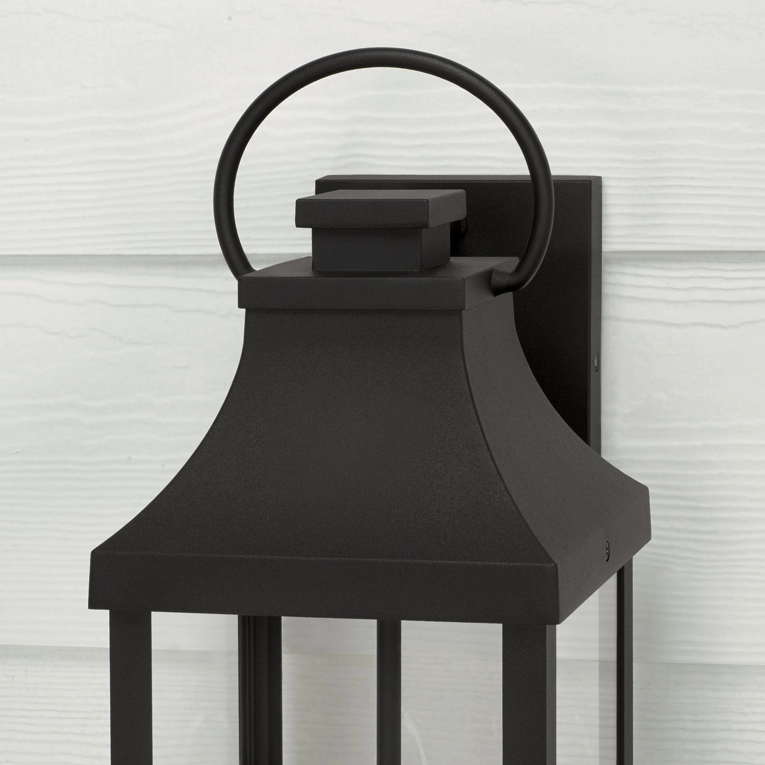 Bradford Two Light Outdoor Wall Lantern Black