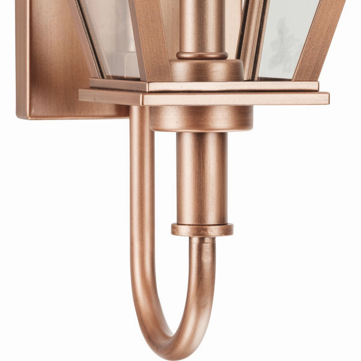 Bradshaw One Light Outdoor Wall Lantern Antique Copper (Painted)