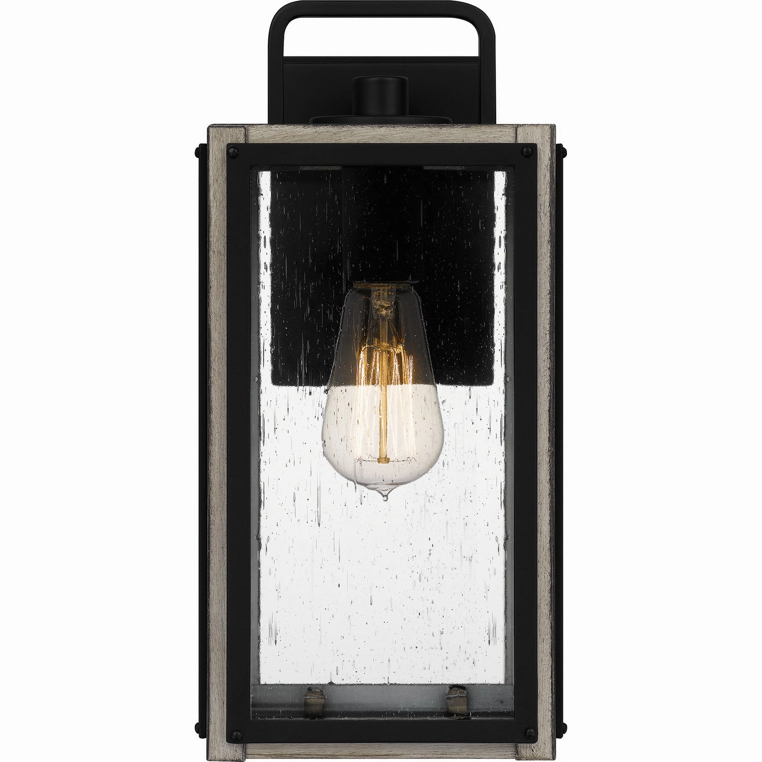 Bramshaw One Light Outdoor Wall Mount Matte Black