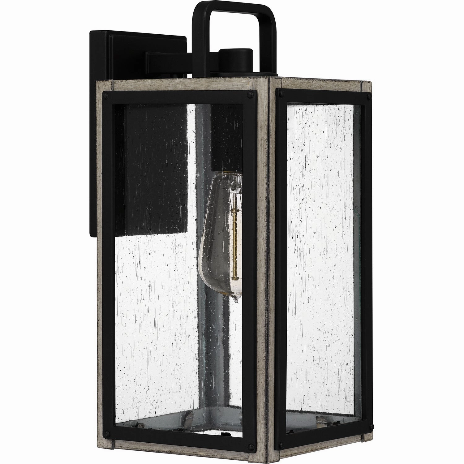 Bramshaw One Light Outdoor Wall Mount Matte Black