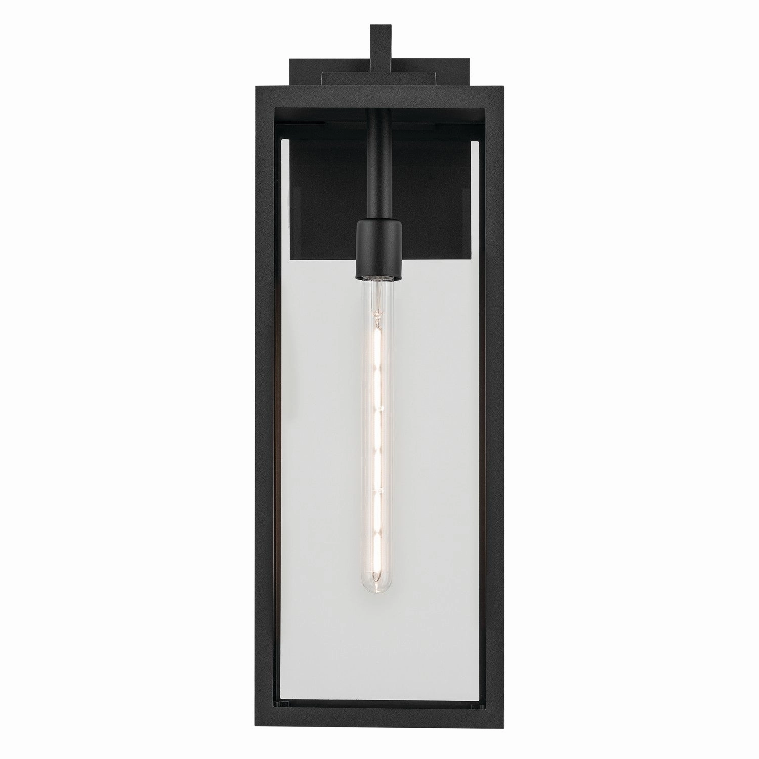 Branner One Light Outdoor Wall Mount Textured Black