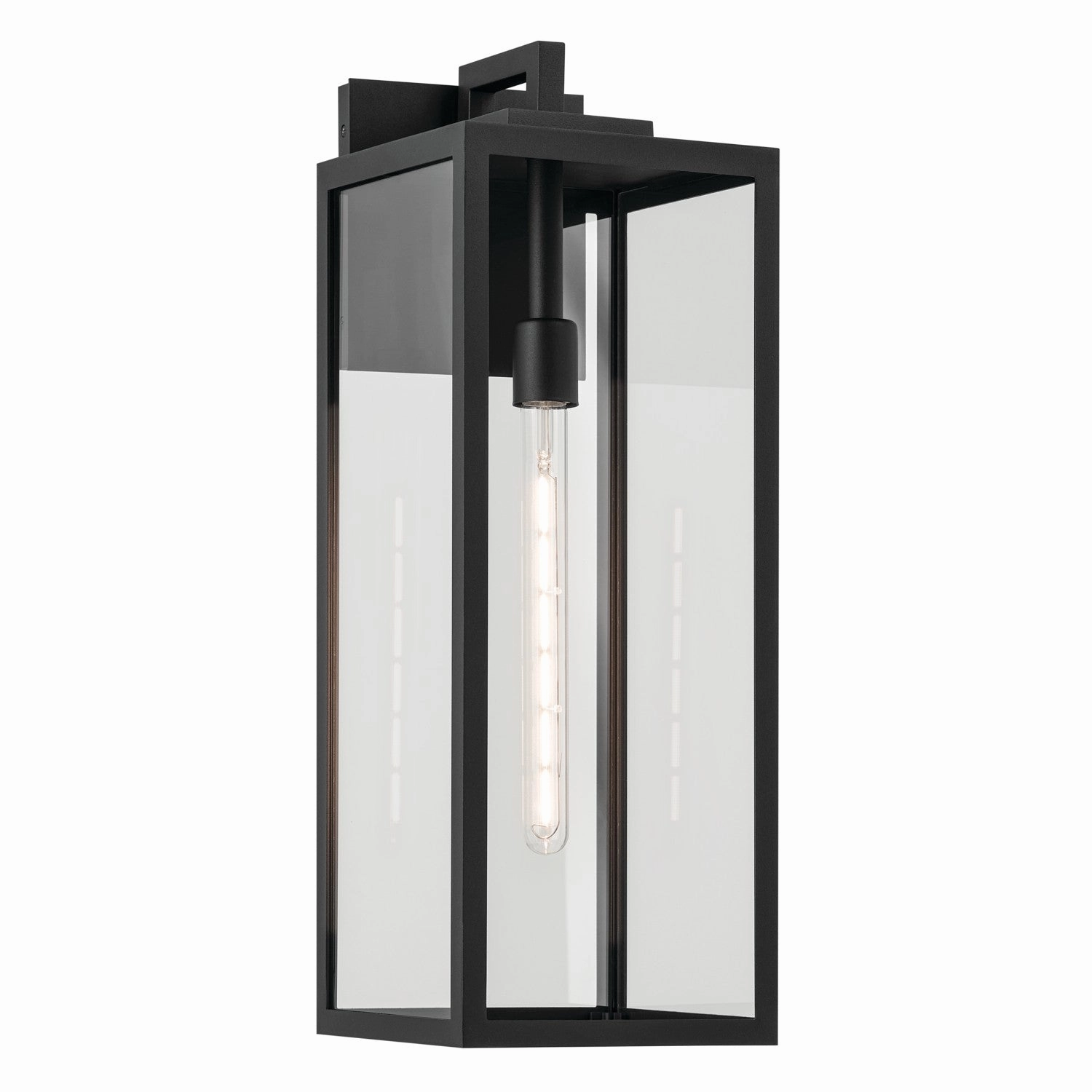 Branner One Light Outdoor Wall Mount Textured BlackOutdoor wall sconces with motion sensor
