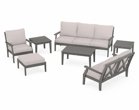 Braxton 7-Piece Deep Seating Setoutdoor patio dining furniture set