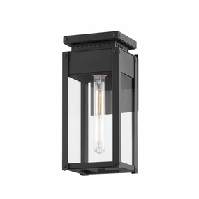 Braydan One Light Outdoor Wall Sconce Textured BlackOutdoor wall sconces with motion sensor
