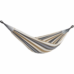 Brazilian Style Cotton Hammock - Desert Moon outdoor hammock with stand and canopy