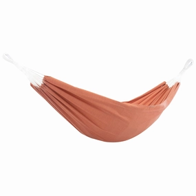 Brazilian Style Sunbrella Hammock - Coral lightweight portable hammock for camping
