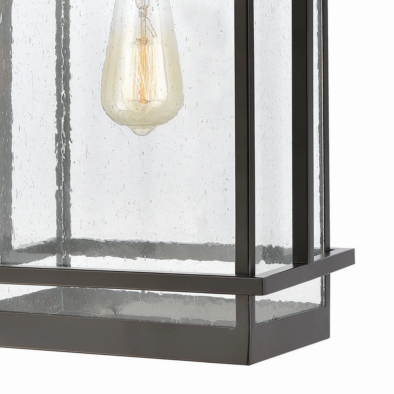 Breckenridge One Light Outdoor Wall Sconce Matte Black
