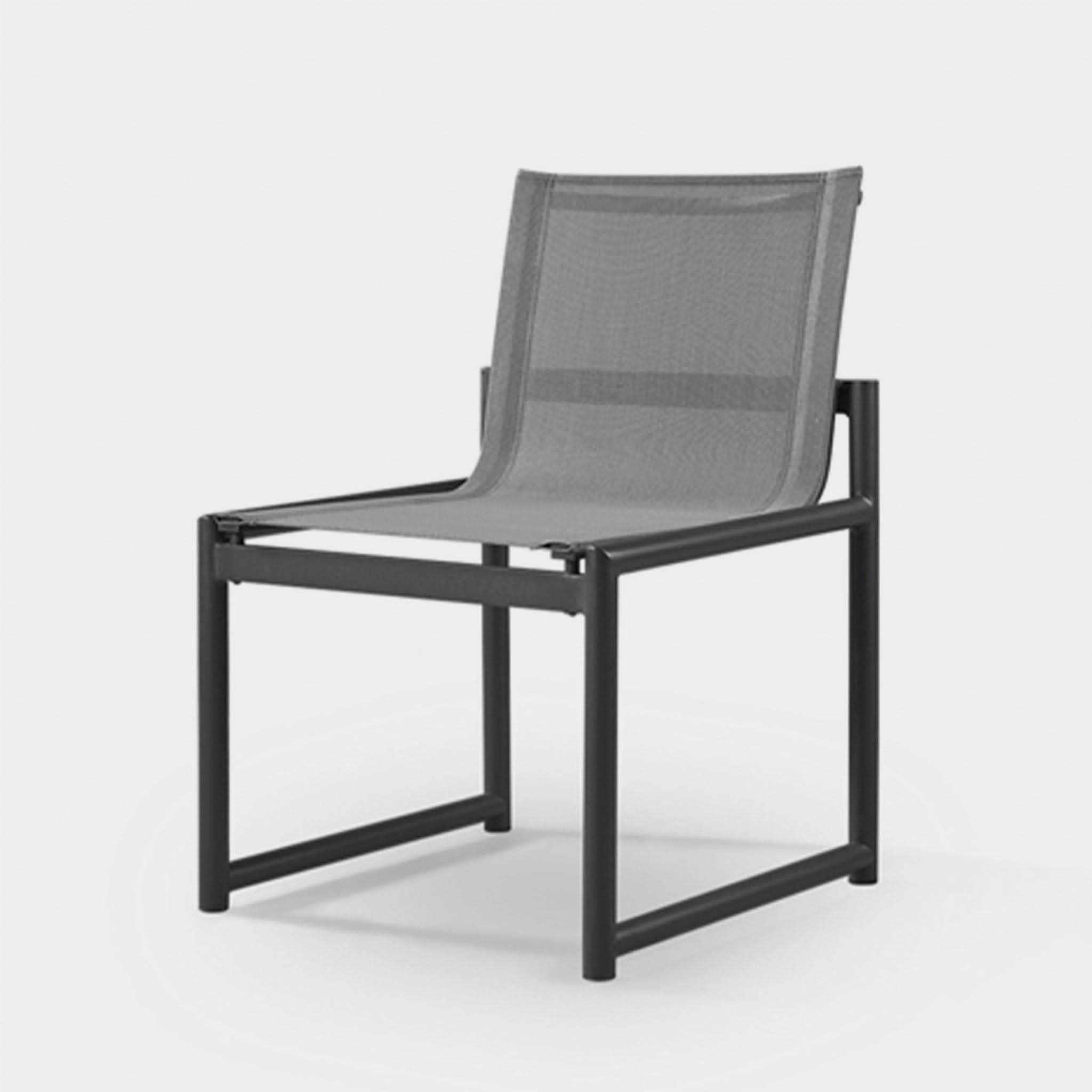Breeze Xl Aluminum Armless Dining Chair