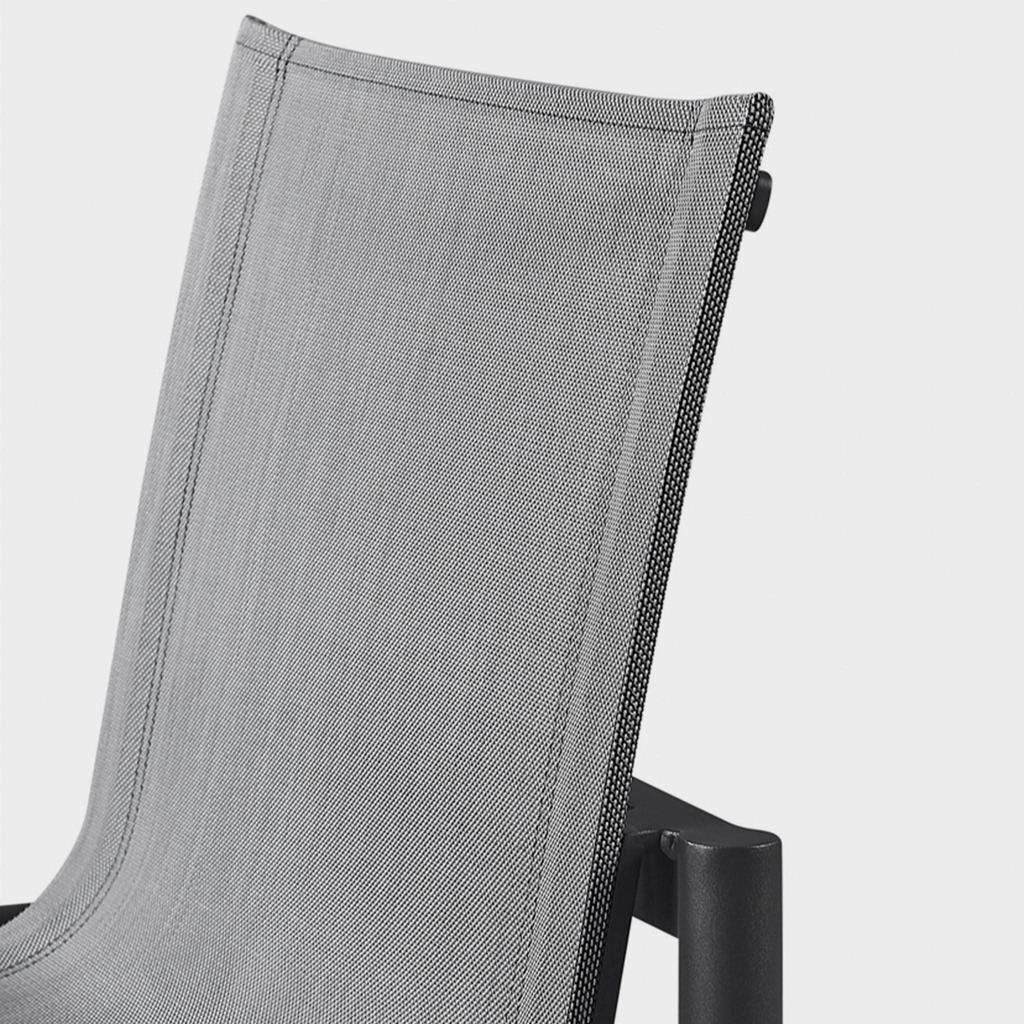 Breeze Xl Aluminum Armless Dining Chair