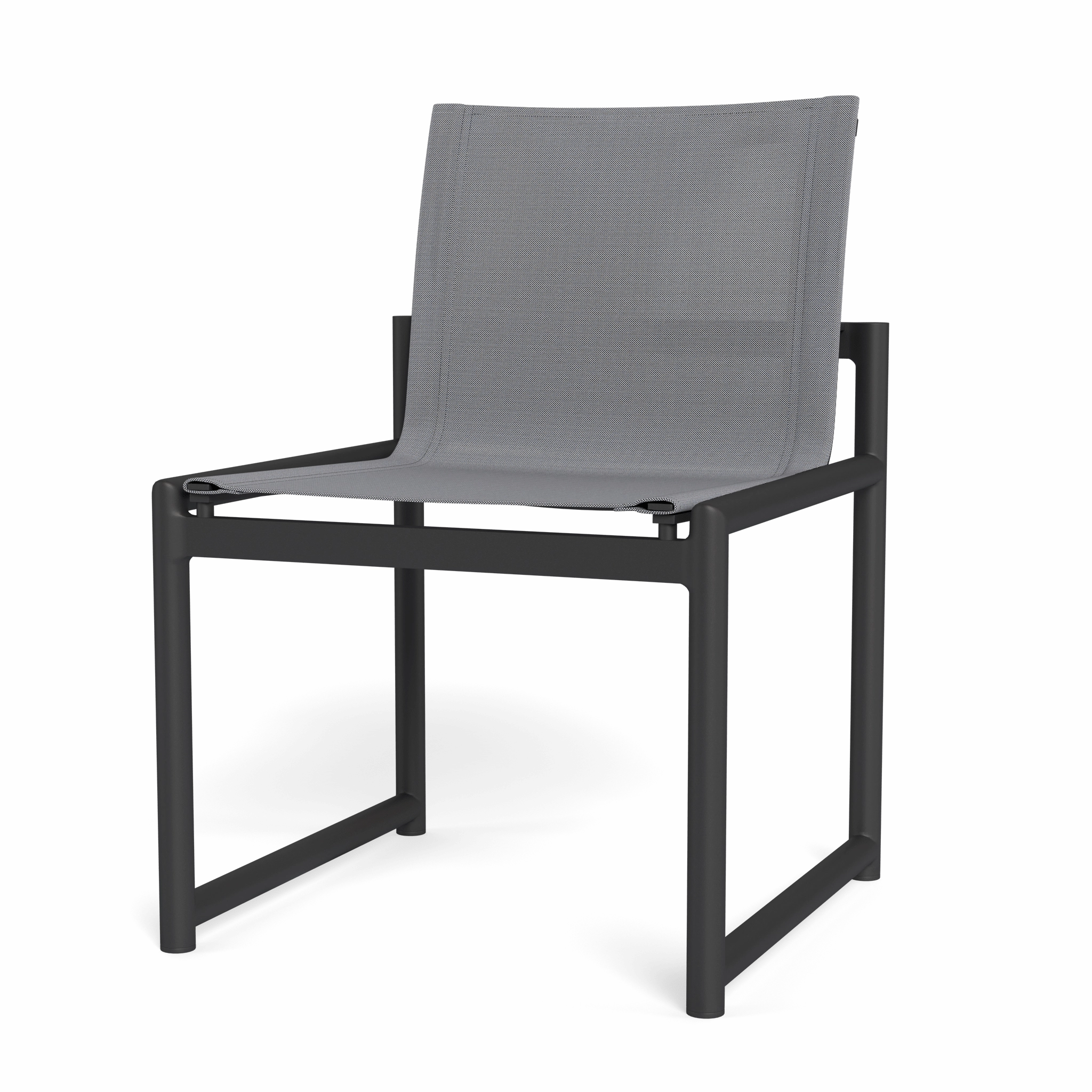 Breeze Xl Aluminum Armless Dining Chair