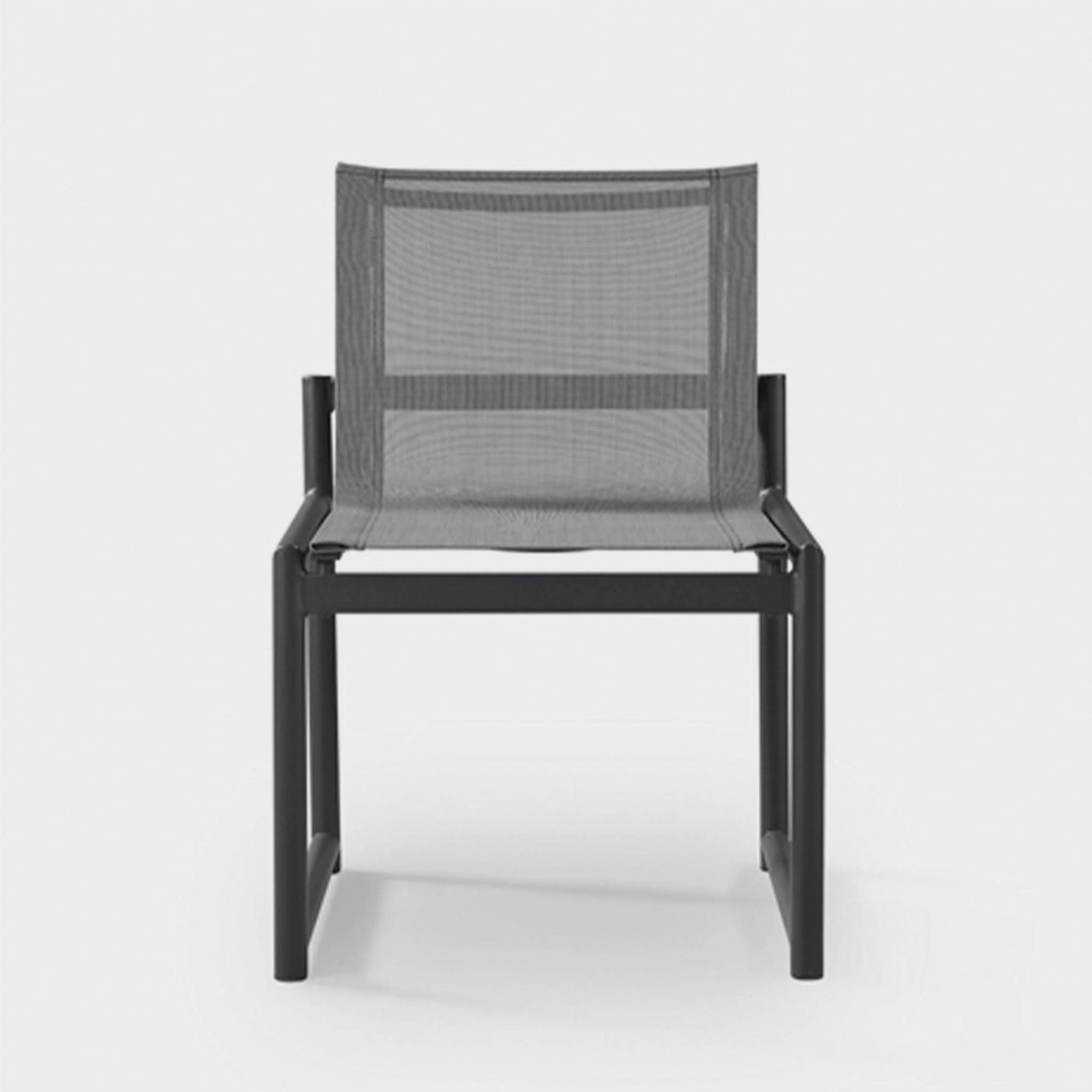 Breeze Xl Aluminum Armless Dining Chair