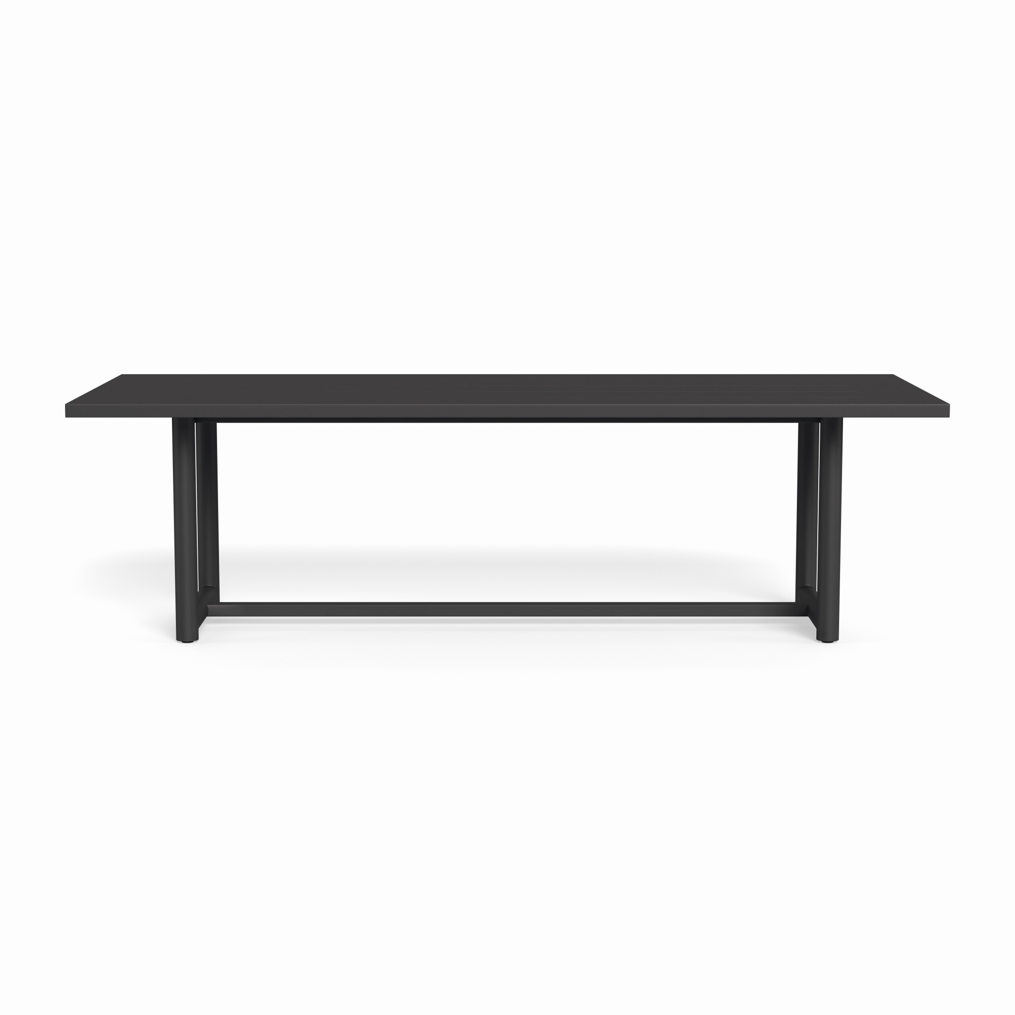 Breeze Xl Aluminum Dining Table 102"outdoor table for balcony or garden