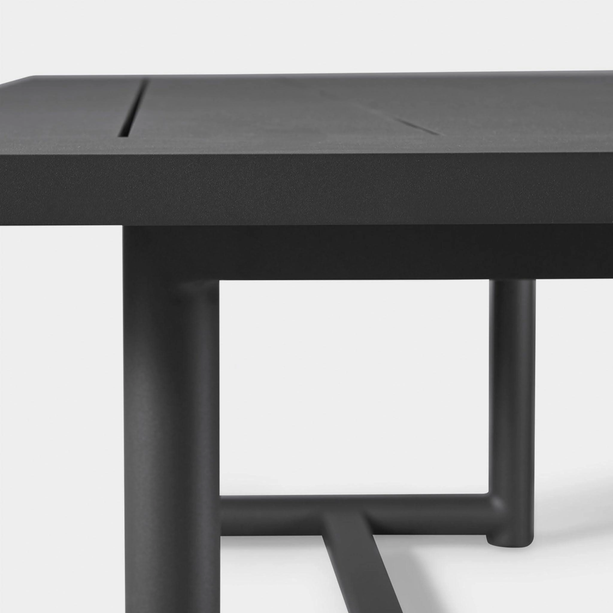Breeze Xl Aluminum Dining Table 102"