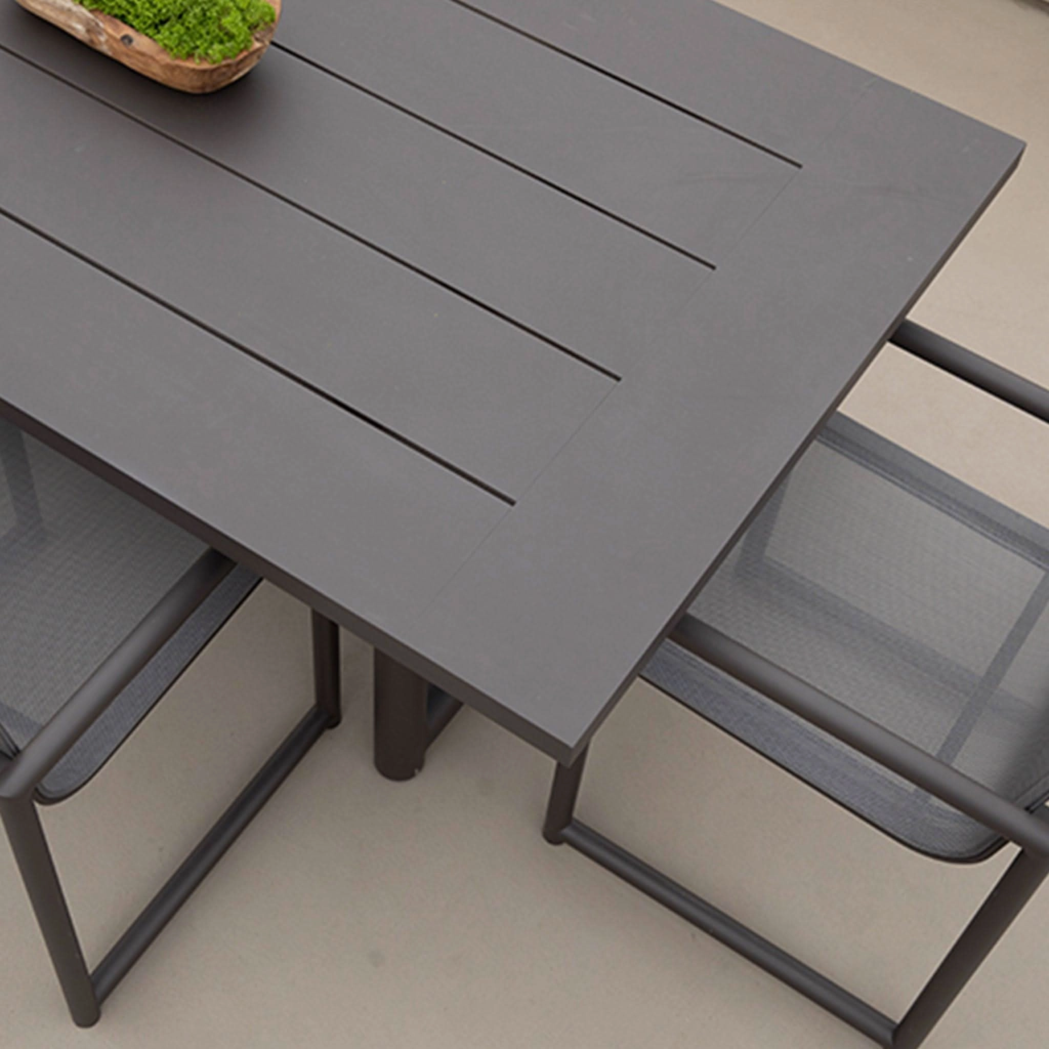 Breeze Xl Aluminum Dining Table 102"
