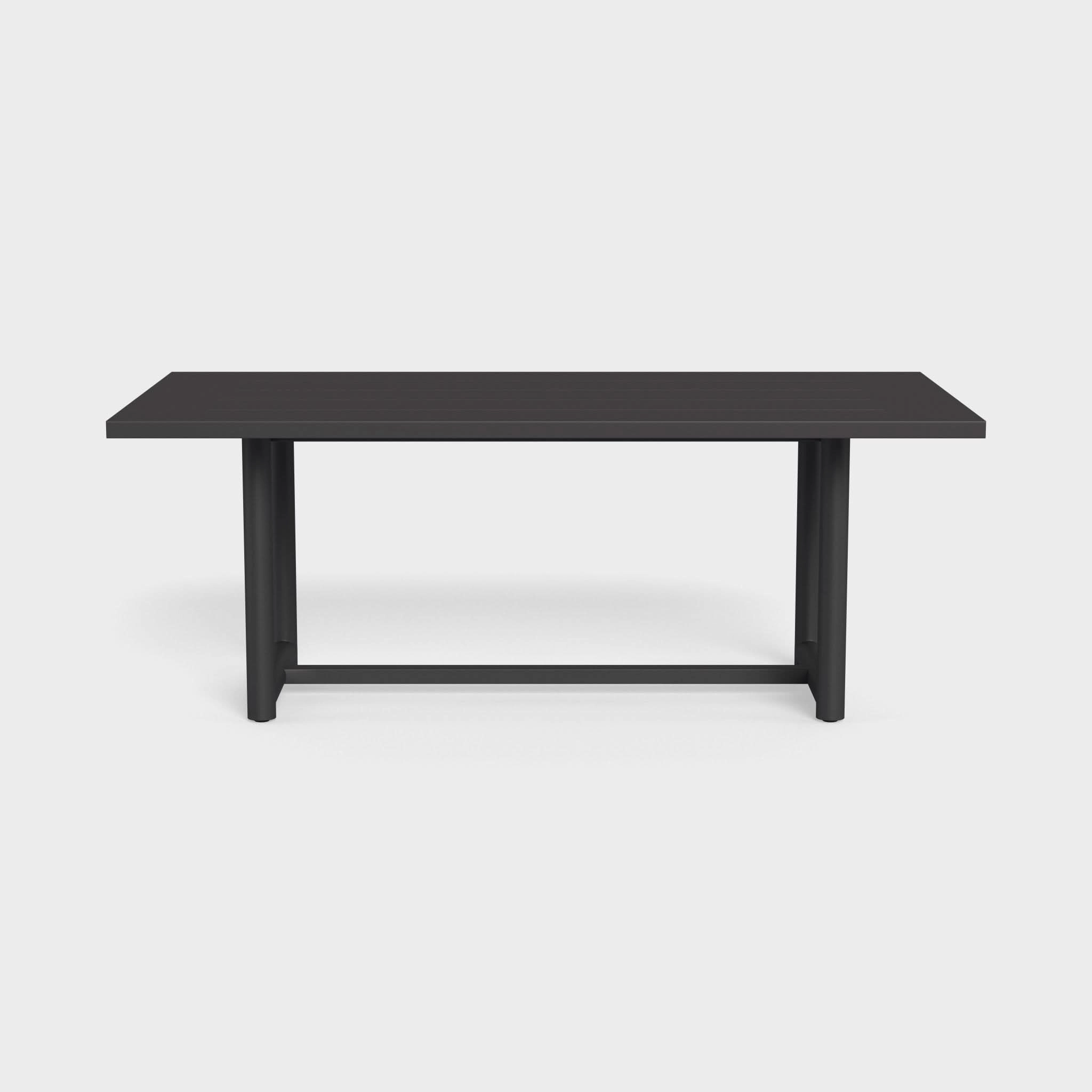 Breeze Xl Aluminum Dining Table 79"