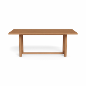 Breeze Xl Teak Dining Table 79"outdoor table for balcony or garden