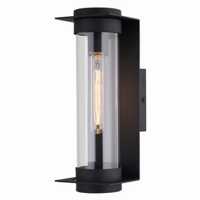 Brighton Park One Light Outdoor Wal Mount Textured BlackOutdoor wall sconces with motion sensor