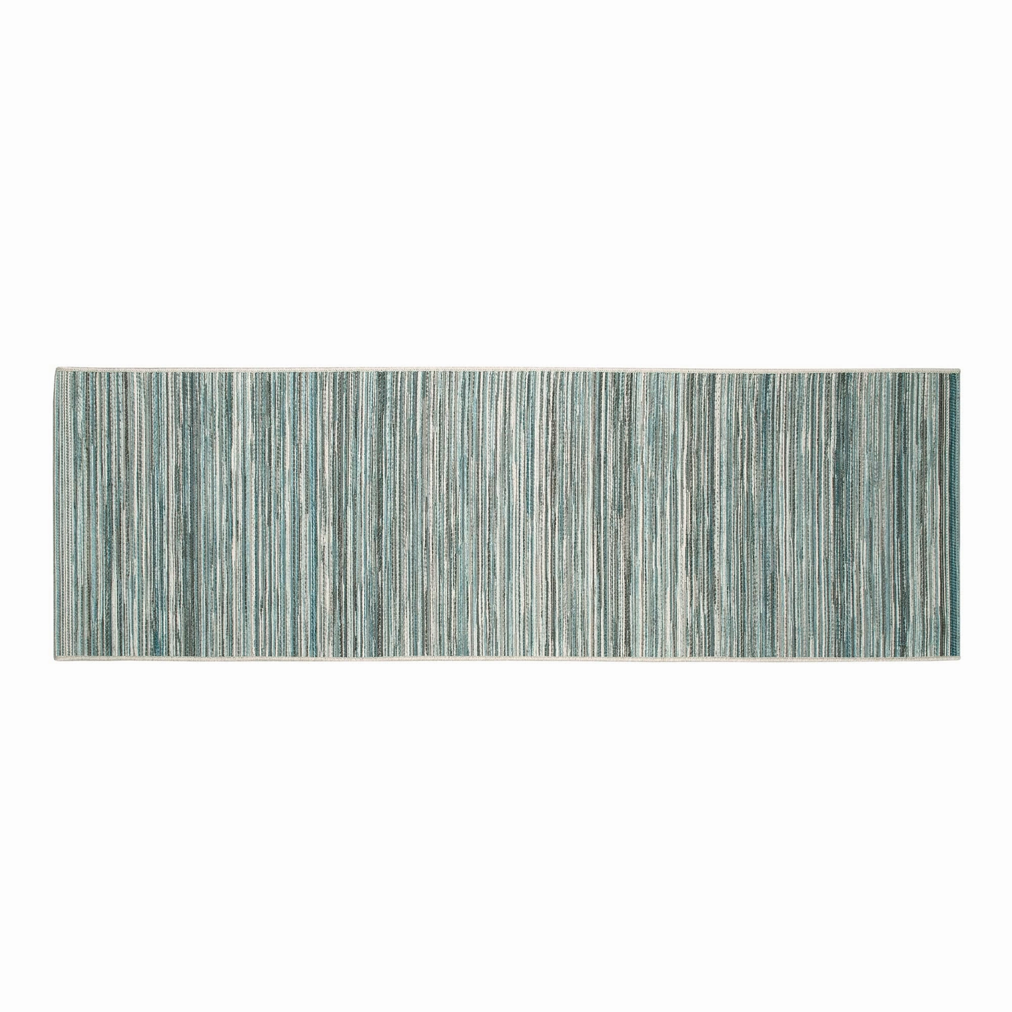 Brighton Runner Rug - Teal 098-0122 5000-99l