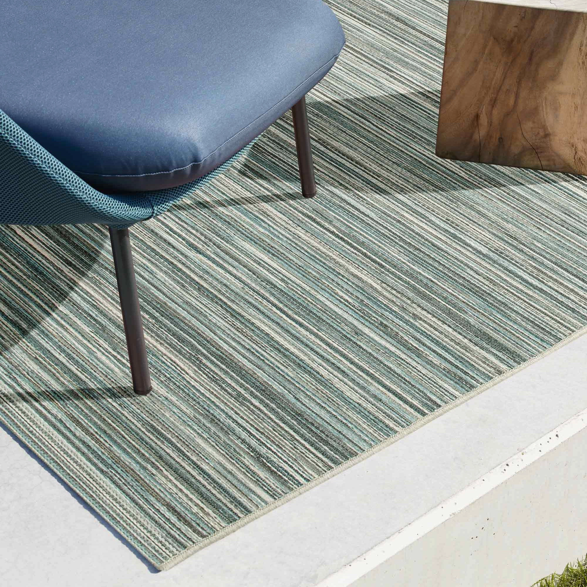 Brighton Runner Rug - Teal 098-0122 5000-99l