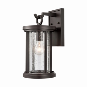 Brison One Light Outdoor Wall Sconce Oil Rubbed BronzeOutdoor wall sconces with motion sensor