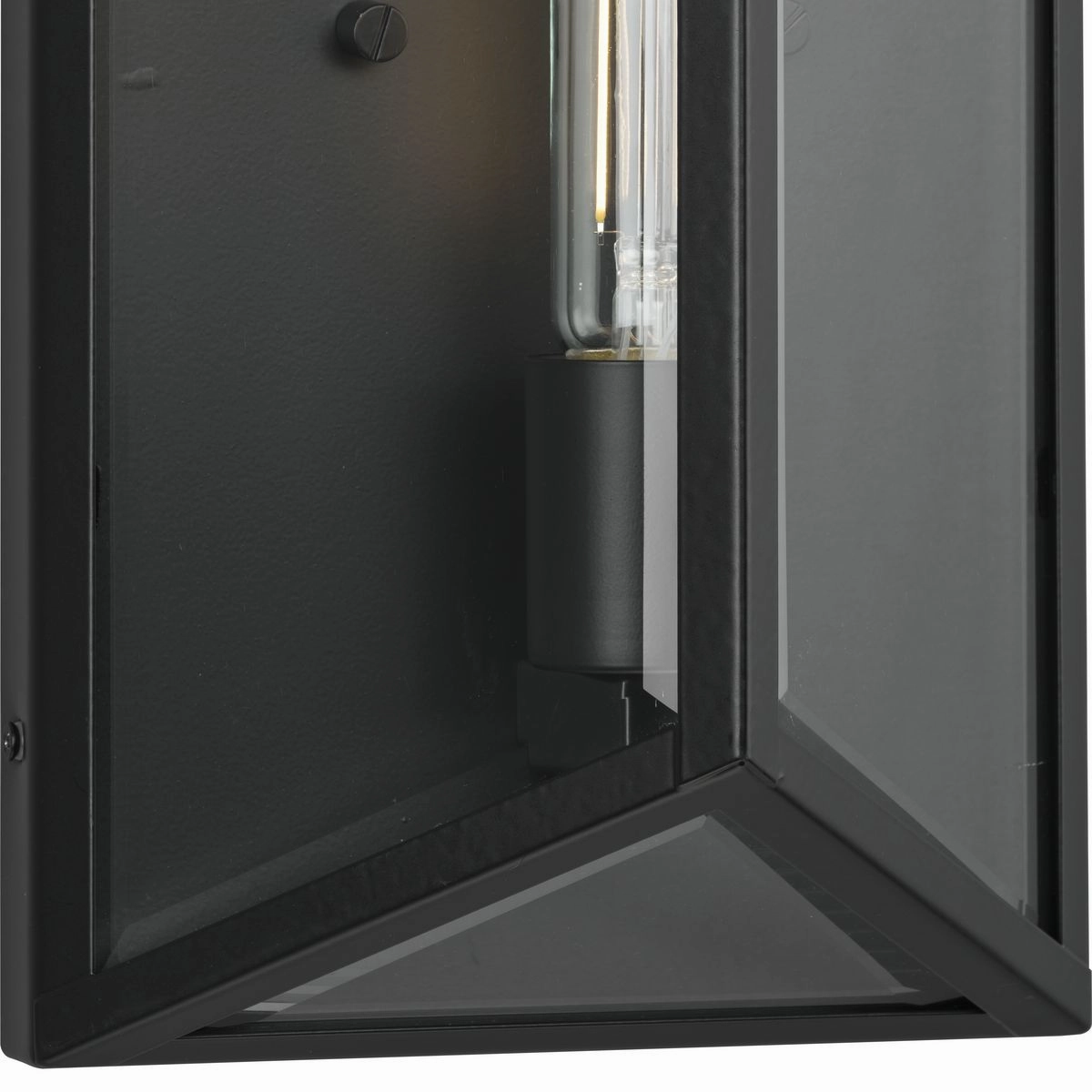 Bristol One Light Outdoor Wall Lantern Matte Black