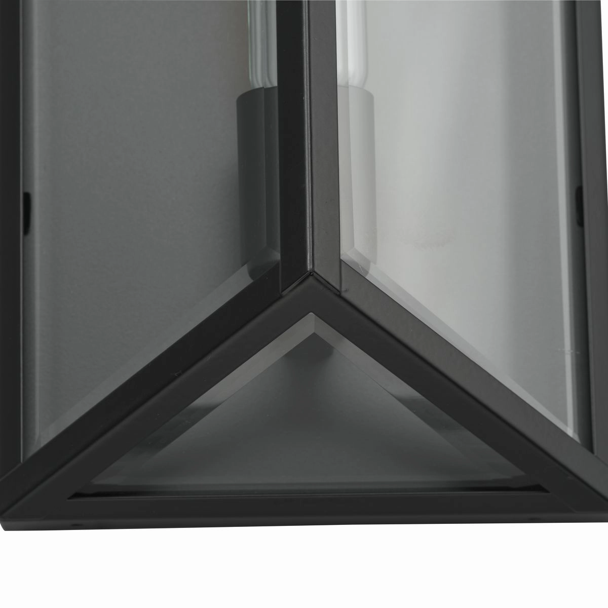 Bristol One Light Outdoor Wall Lantern Matte Black