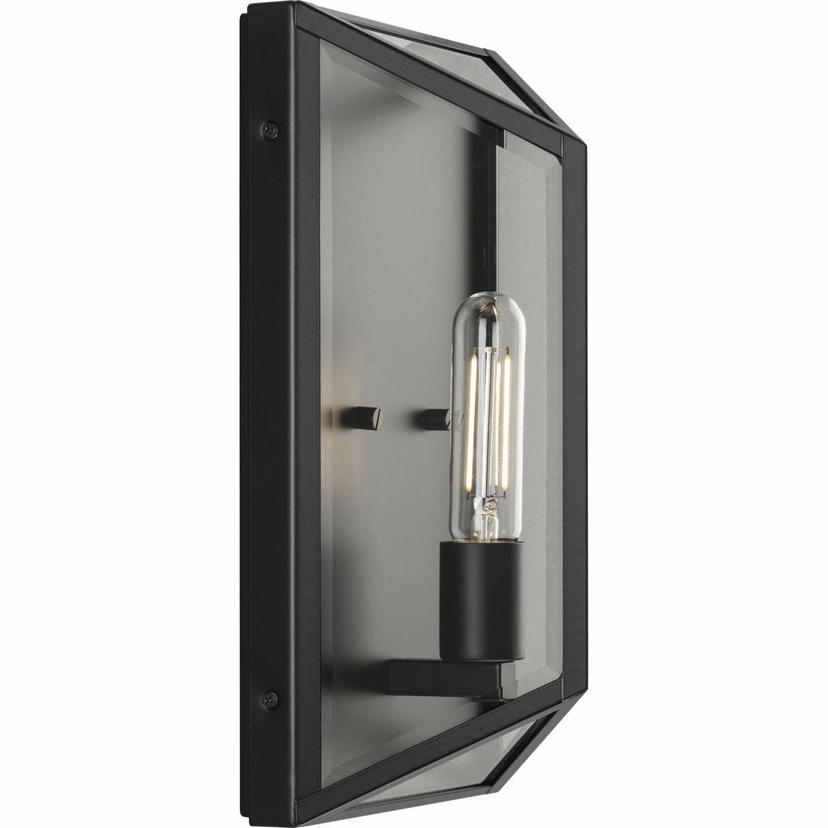 Bristol One Light Outdoor Wall Lantern Matte Black